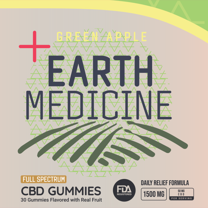 Green Apple CBD Gummies (30-Count)
