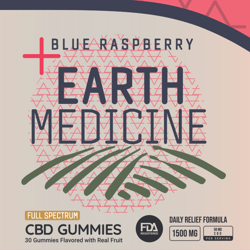 Blue Raspberry CBD Gummies (30-Count)