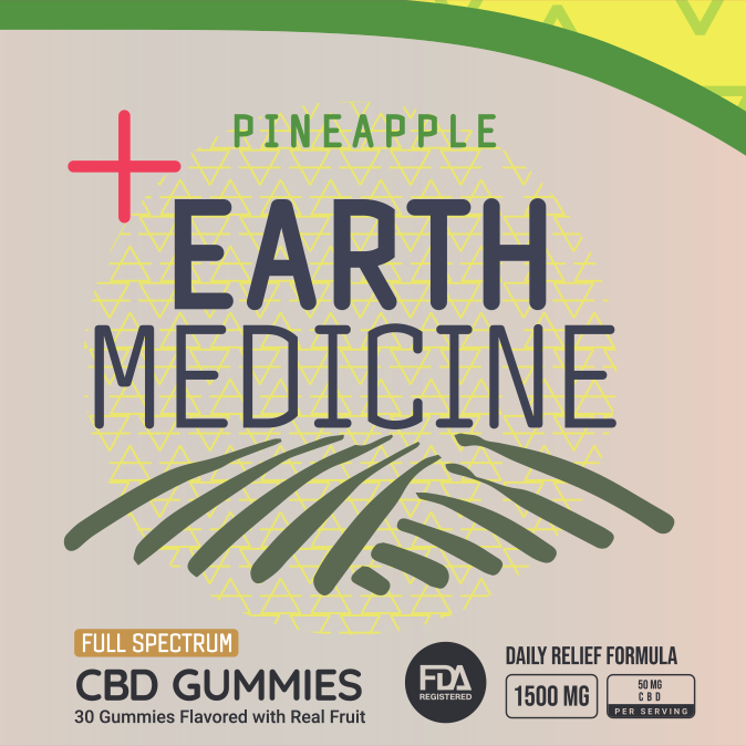 Pineapple CBD Gummies (30-Count)